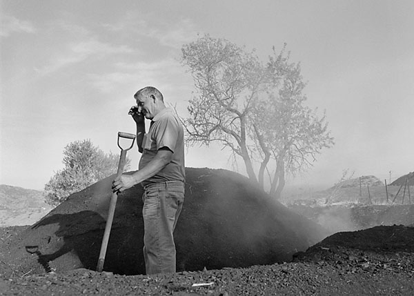 &copy; Thodoris Tzalavras - Charcoal producers in Cyprus